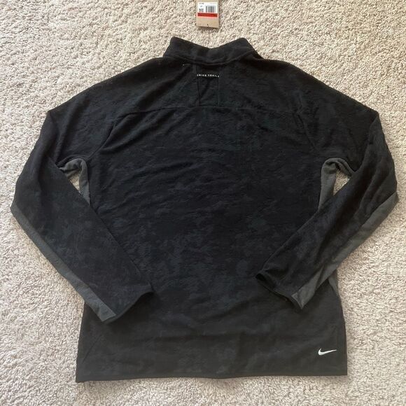 Nike Trail 1/4 Zip Running Black Pullover - Picture 11 of 13